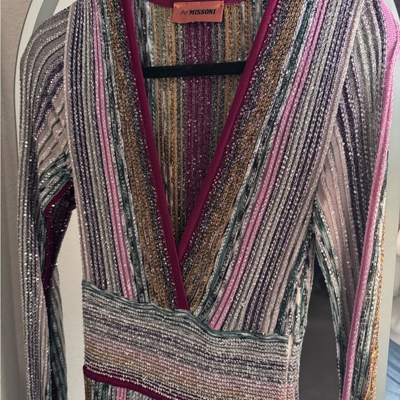 Missoni Vibrant Long Sleeve Dress - Picture 3 of 7